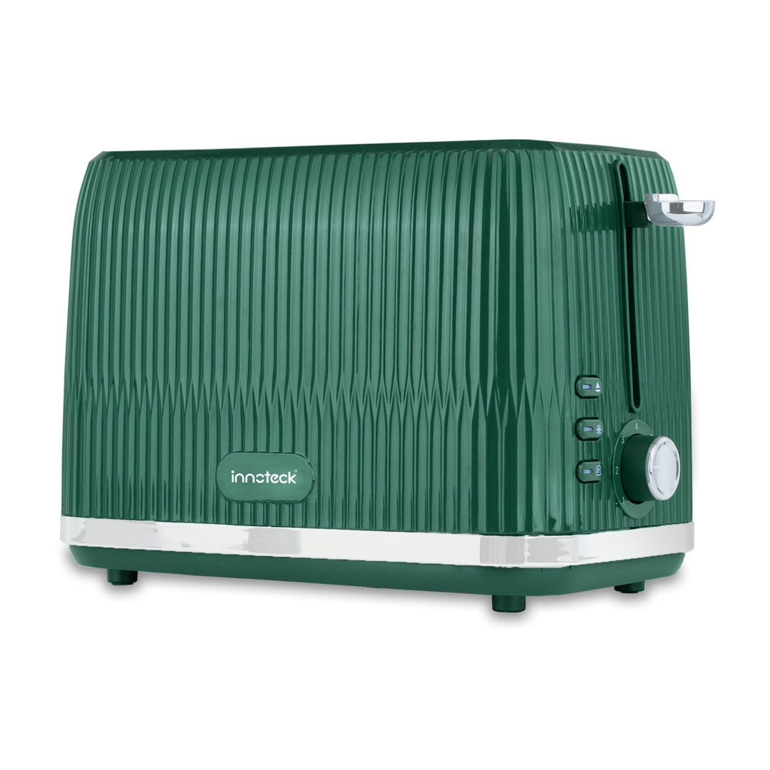 Innoteck 2 Slice Toaster - Green - 800W - Image 3