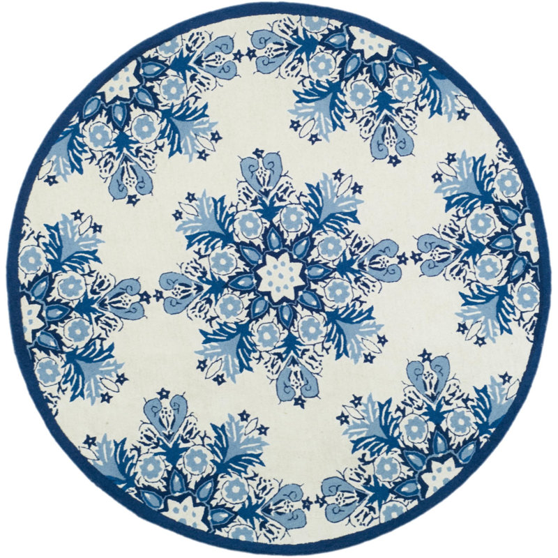 Chelsea Wool Floral Indoor Rug, Runner 2'6" x 12'