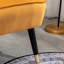Contemporary Upholstered Accent Chair With Comfortable Padding, Luxurious Interior, And Solid Wood Legs For Modern Living Spaces-888738390