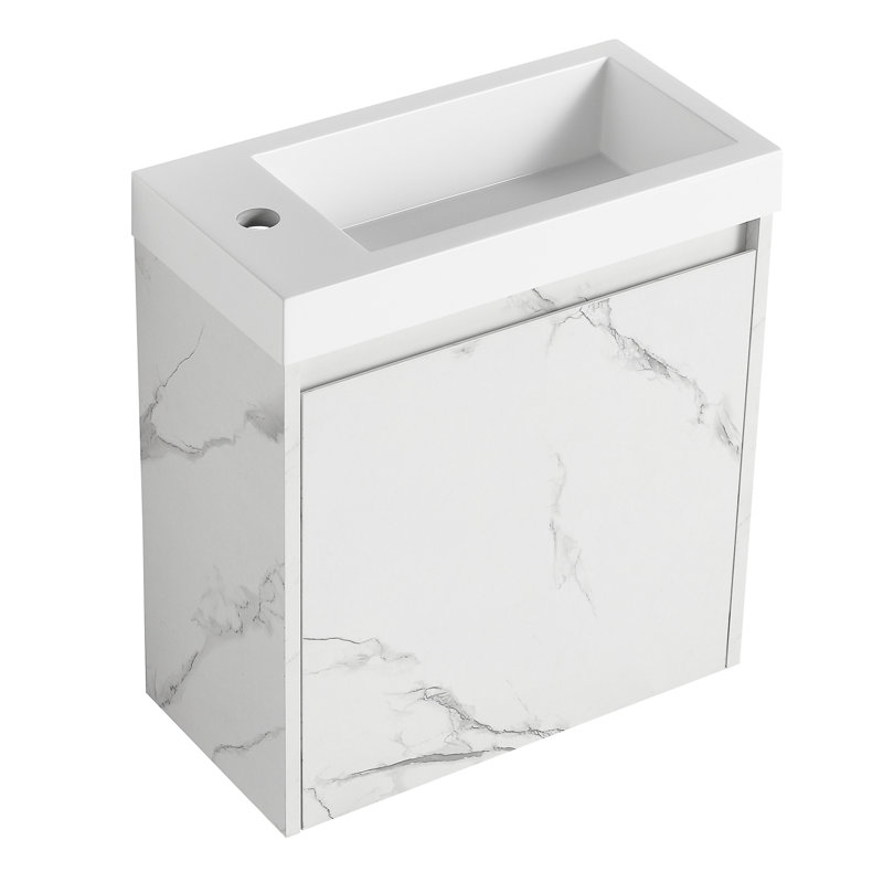 Yanisa Bathroom Storage Resin,door,Bathroom Vanity, White