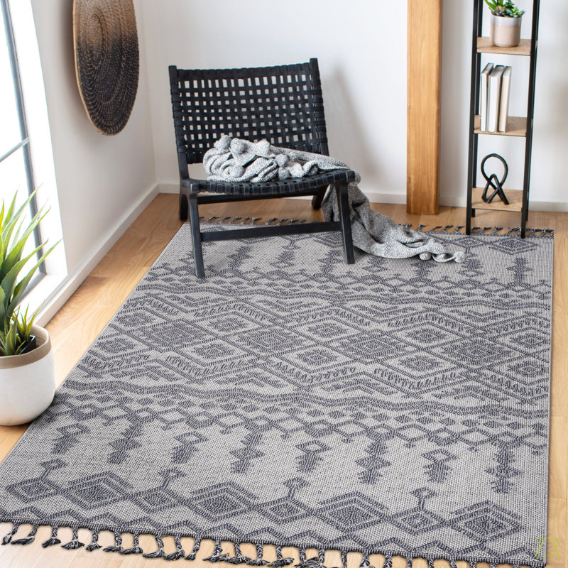 Collection 8X10 Traditional Indoor/Outdoor Area Rug, Rectangle 7'9" x 10'