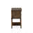 Valencia Nightstand - Rectangle Bedside Table with 2 Drawers for Bedroom, Distressed Jacobean-1973911343