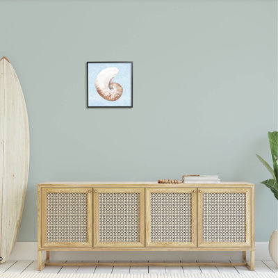 " Sea Life Nautilus Water Pattern " by Diannart Painting Print