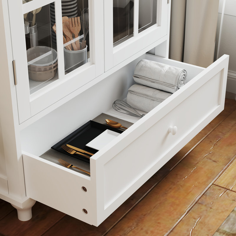 Buffet 28,02 po, Blanc