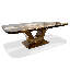 Signature Walnut Wood Dining Table-716527734