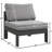 Lajoy Aluminum Outdoor Armless Lounge Chair-405302514-405302513