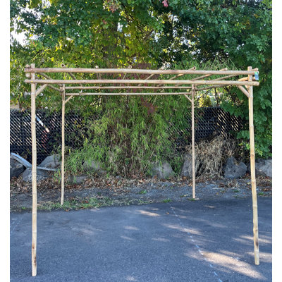 Pergola en bois massif l 8 pi x P 8 pi