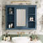 Armoire à pharmacie murale 35 po x 28 po, armoire de salle de bain murale moderne avec miroir