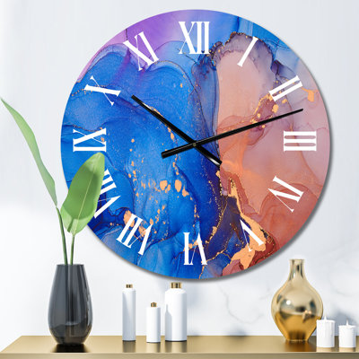 Horloge murale surdimensionnée