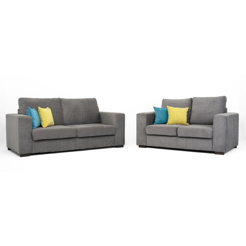 Berthella 5 Seater Fabric Sofa