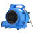 Floor Blower, 1/2 HP, 2600 CFM Air Mover For Drying And Cooling, Portable Carpet Dryer Fan With 4 Blowing Angles And Time Function, For Janitorial, Home, Commercial, Industrail Use, ETL Listed