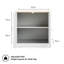 Shrewsbury Grey Freestanding Bathroom Floor Cabinet