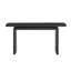 Console en placage de frêne de conception unique, de style simple et moderne, avec un plateau de table astucieux, convenant à un vestibule-800525073