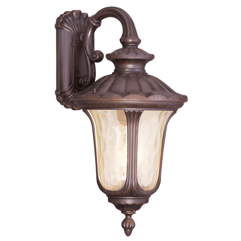 Amiliano Wall Light, Antique Bronze, 28" H x 13.75" W x 13.75" D