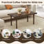 Evins Solid Wood Four Leg Coffee Table