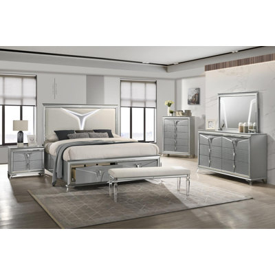 Olive Silver Dresser