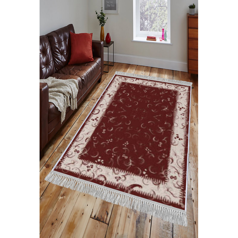 Luxurious Hall Carpet, 100% Velvet Fabric, 2.6 x 9.8 ft | Antibacterial & Non-Slip | 0.4 in Pile Height, Machine Washable | Durable Woven Design with 3D Digital Printing | Perfect for Home Entryways & Living Rooms