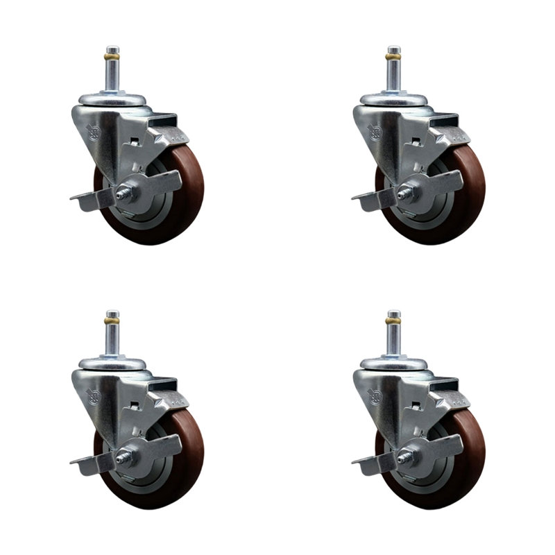 Roulettes pivotantes, Marron