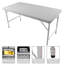 Table pliante de rotin 4Ft, table portative extérieure d'intérieur pour camper-101110528