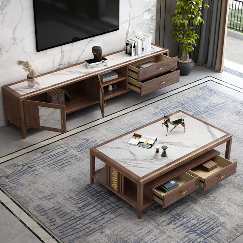 American style TV stand and coffee table