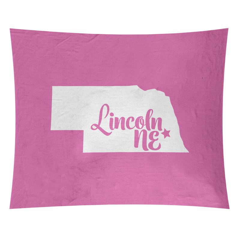 Tapisserie Lincoln Nebraska, H 60 po x l 51 po, Rose