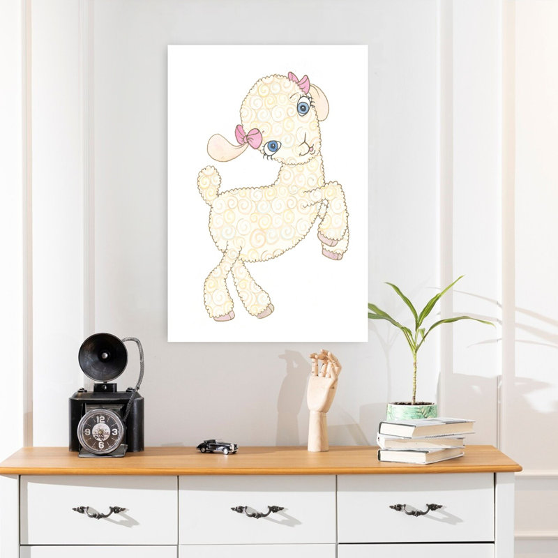 Contemporary Art Whimsical Contemporary Art by Wild Apple Portfolio - Wrapped Canvas Print, 60.96 cm H x 40.64 cm W