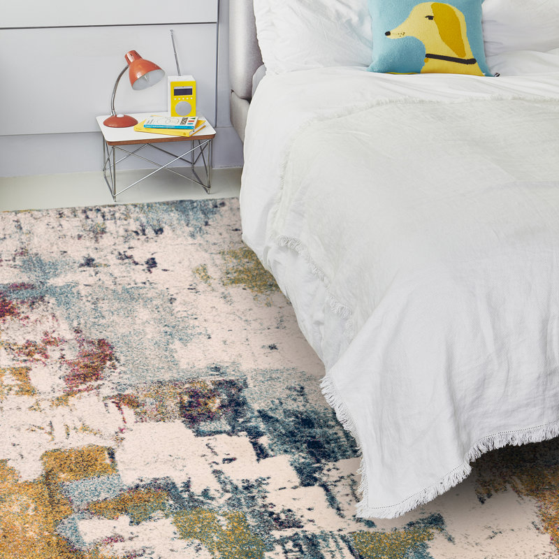 Boston Abstract Area Rug, Rectangle 80 x 150cm