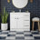 Ensemble de meuble-lavabo simple Manhattan
