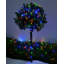 0.13cm LED Battery Powered 200 - Bulb Paper Lantern String Light-22742236