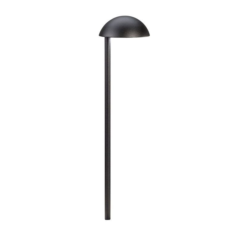Éclairage de sentier 1 lumière Chikaima, Noir