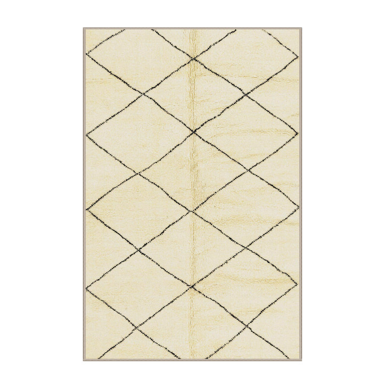 Abstract Indoor Rug, Rectangle 7' x 10'