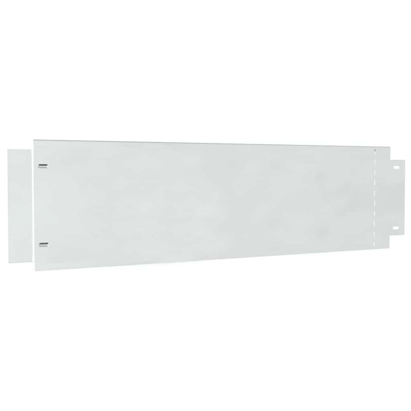 25cm H x 100cm W Galvanised Steel Lawn Edging