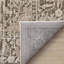 Tapis traditionnel texturé élégant taupe traditionnel Olive-286962387
