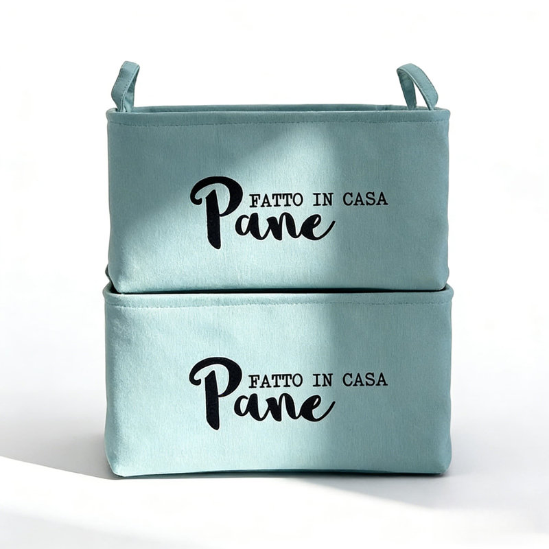 2Pcs,Foldable Storage Bin With Cute Cartoon Design For Desk Organization, Toys, Remotes, And Closet Storage For Socks And Underwear, Made Of Durable Canvas And EVA Material