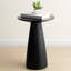 Table de bout ronde en bois 19,9 po Albertice