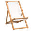 Kingston Deck Chair Teak 56x105x96 cm-33045801