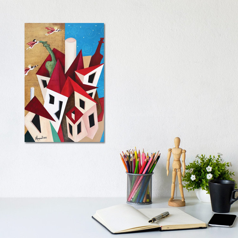 City Of Angels by Alexander Trifonov - No Frame Gallery-Wrapped Canvas Giclée on Canvas, 30.48cm H x 20.32cm W