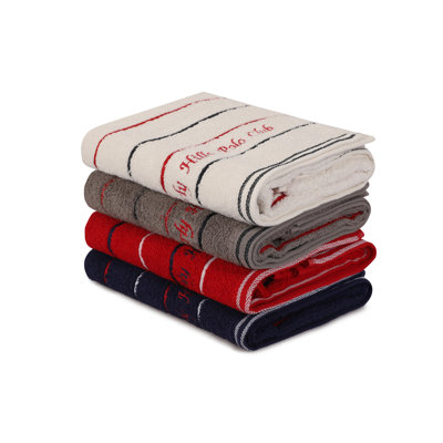 Ensemble de serviettes 4 pièces 100% coton