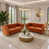 Velours orange