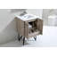Ensemble de meuble-lavabo de salle de bain simple avec miroir 24 Almaraz-38448546