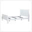 Mobilier de chambre à coucher en bois massif blanc
