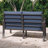 Mcknight 52'' Outdoor Aluminum Loveseat with Cushions, Ergonomic Armrests & Reinforced Frame for Extra Stability-927949777