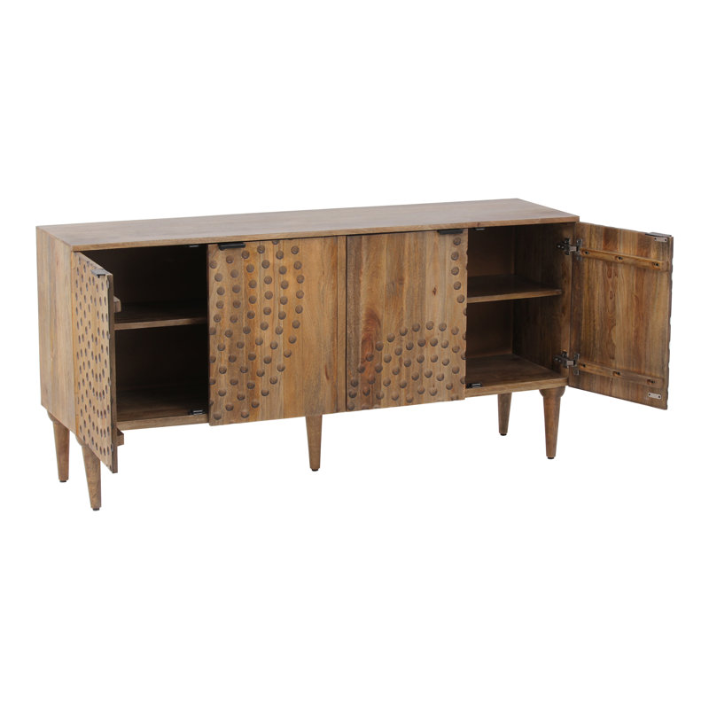 Pangburn 62'' W Solid Wood Sideboard