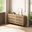Console en rotin avec 6 tiroirs-820988993