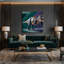 «Dinosaur Dracorex Blue», art mural sur toile-631083622