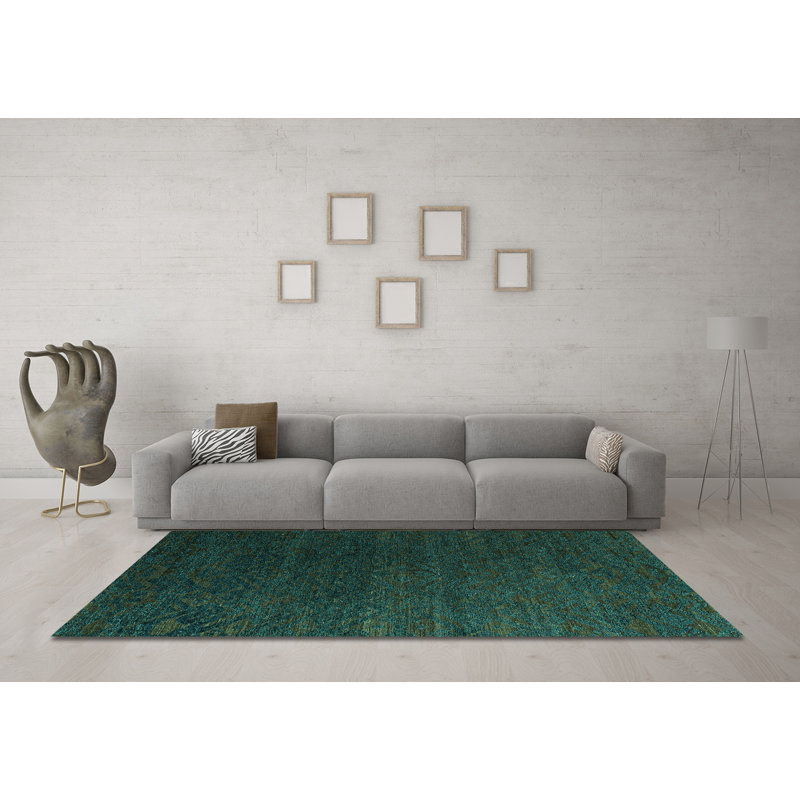 Laterrious Washable Abstract Indoor Rug, Rectangle 5' x 8'