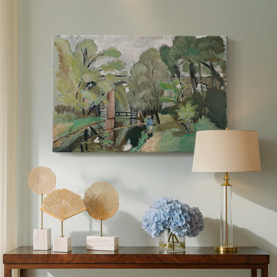 Henri Matisse "Landscape with a Bridge / Canal" - Museum Quality Gallery Wrapped Canvas Wall Art