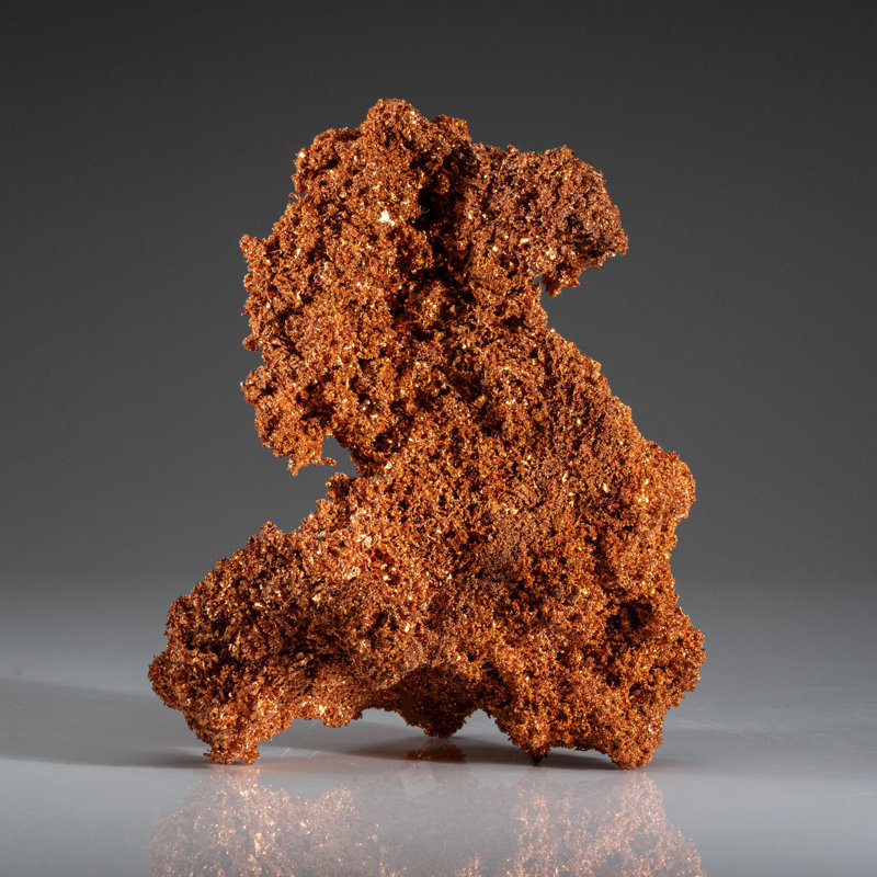 Copper Crystal Cluster from Hubei Province China