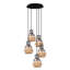Luminaire suspendu géométrique à 5 lumières Hatherleigh
