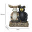  Bear and Moose Garden Welcome Sign